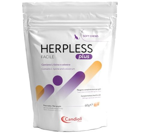 Herpless facile bocconcini sacchetto da 30 bocconcini 60 g