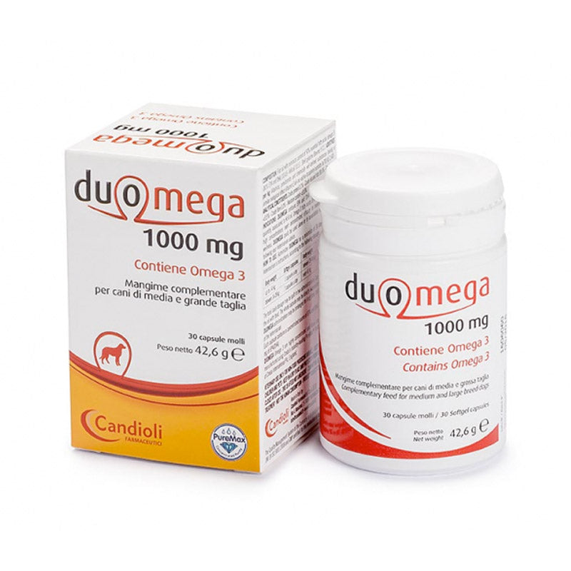 Duomega cani grandi 30 capsule molli 1000 mg