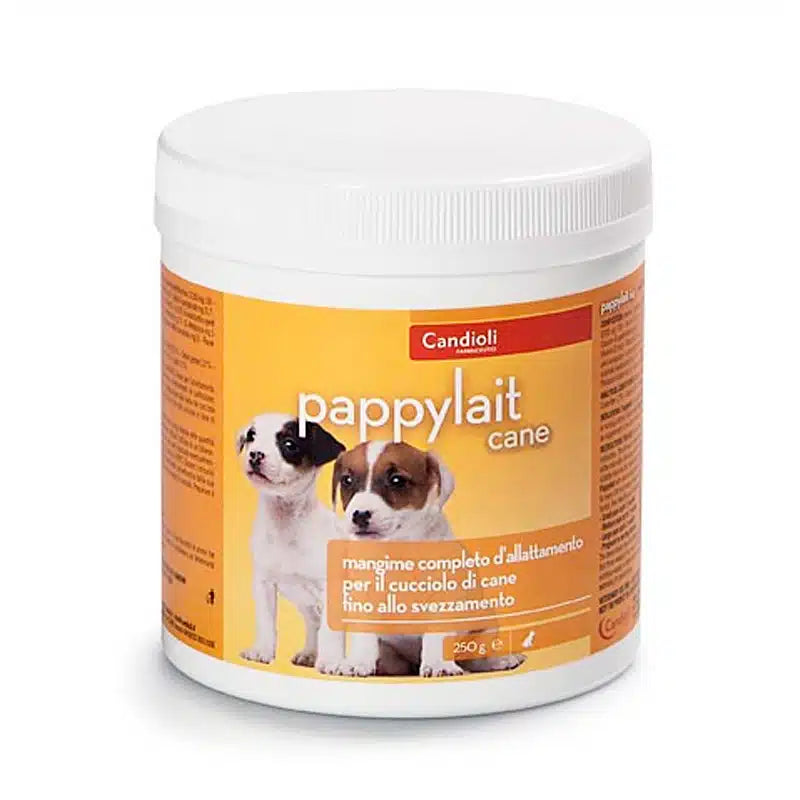 Pappylait cane barattolo 250 g con biberon